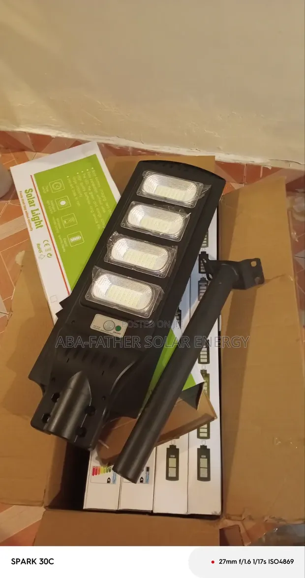 Solar Street Lights with Sensor (500W) - 1