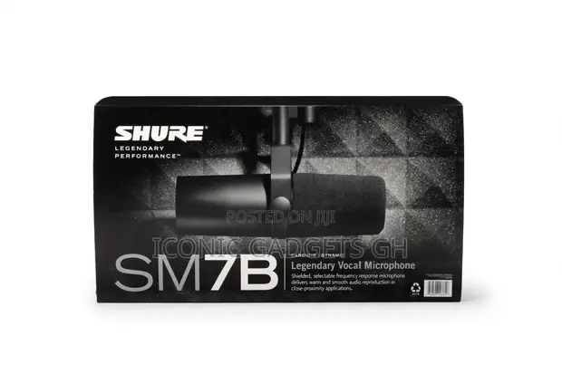 Shure SM7B - Original Legendary Vocal Microphone - 1