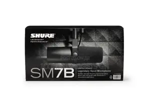 Shure SM7B - Original Legendary Vocal Microphone