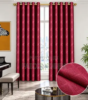 Versace Brand New Blackout Curtains (2 Panels)