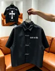 Trendy Chrome Hearts Style Tops - 1