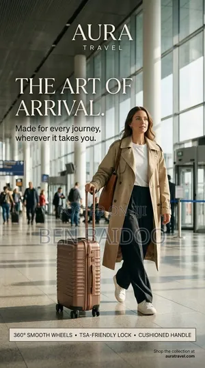 Small Size Travel Bag with 360° Smooth Wheels