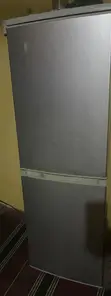 GE Double Door Fridge - Silver - 1