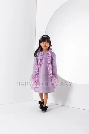 Turkey Imported Elegant Purple Dress