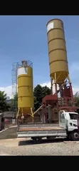 Concrete Batching Plant with Cement and Fly Ash Storage Silos - 5