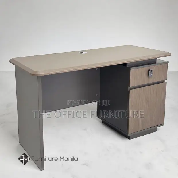 Office Desk with Lockable Pedestal - 1