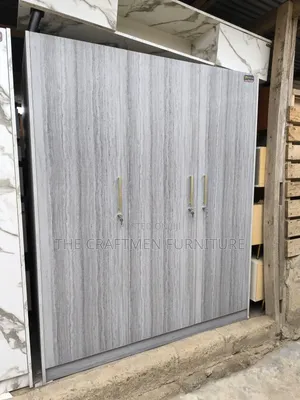 3-Door Wardrobe - Laminated Wood