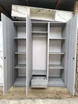 3-Door Wardrobe - Laminated Wood - 4