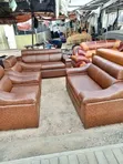 Leather Sofa Sets - Brand New - 2