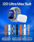 i20 Ultra Max Smart Watch 10-in-1 Set - 1