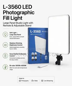 L-3560 LED Photographic Fill Light