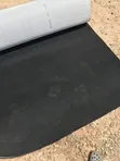 Plain Black Industrial Carpet - 1