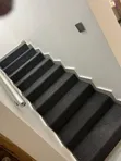 Plain Black Industrial Carpet - 2