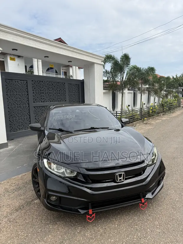 2019 Honda Civic Sport Sedan - Black - 1