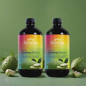 Serene Herbs Soursop Bitters - Gut Cleanse & Wellness