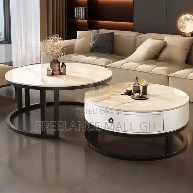 Marble Round Centre Table - 1
