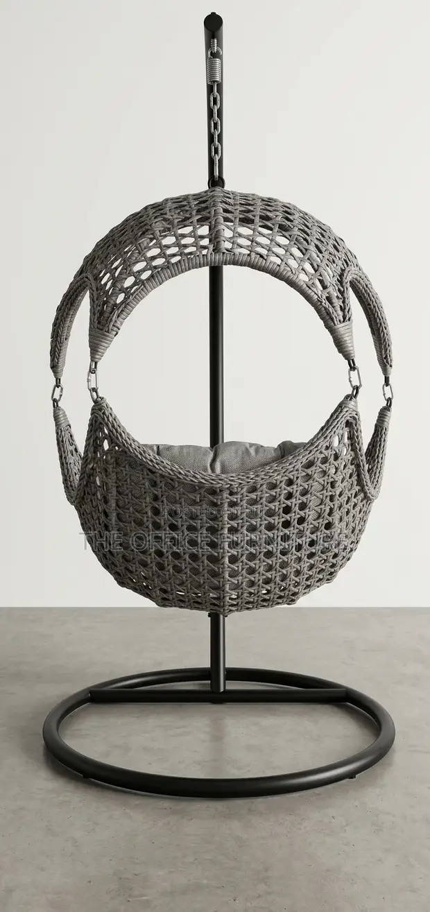 Royal Comfort Wicker Hanging Egg Chair - 1