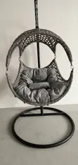 Royal Comfort Wicker Hanging Egg Chair - 2