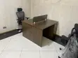 Office Workstation Desk with Privacy Screen - 1
