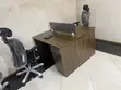 Office Workstation Desk with Privacy Screen - 2