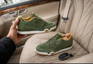 New Balance Army Suede Green Sneakers