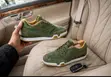 New Balance Army Suede Green Sneakers - 1