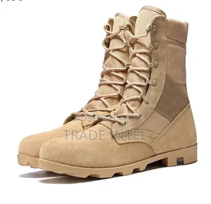 Waterproof Tactical Desert Boots - Black