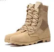 Waterproof Tactical Desert Boots - Black - 1