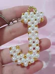 Luxury Handmade Bead Keychain for Weddings & Party Favors - 2