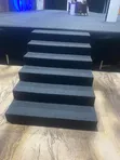 Dark Gray Industrial Plain Carpet - 2