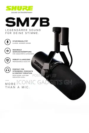 Shure SM7B Studio Microphone