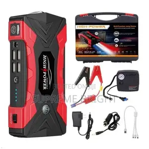 High Power Multi-Purpose Jump Starter Kit with Tyre Inflator