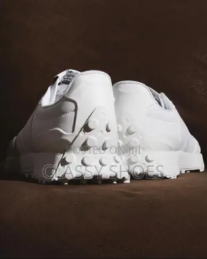 New Balance Casablanca All White Sneakers