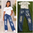 Children's 2-Piece Jeans & Tops Set (Ages 9M-26Y) - 3