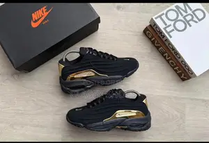Nike Nocturne Black and Gold Edition Sneakers