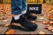 Nike Nocturne Black and Gold Edition Sneakers - 2