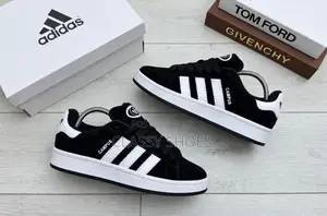 Adidas Campus Black White Edition Sneakers