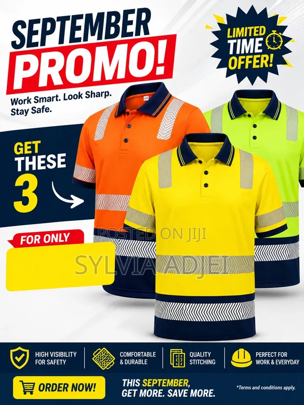 Quality Reflective Safety Shirts - 1