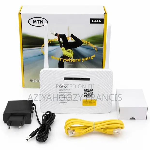 MTN Turbonet 4G Router with 6hr Power Bank - 1