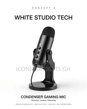 USB-C Plug & Play Condenser Microphone