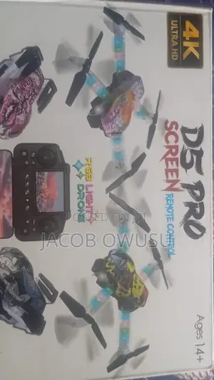 D5 Pro Drone with Screen Remote - Brand New