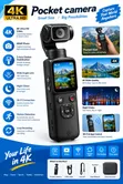 4K Pocket Camera with Gimbal Stabilizer (Model HJD-05) - 2