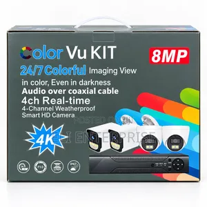 Hikvision ColorVu 8MP 4K 4-Channel CCTV Kit