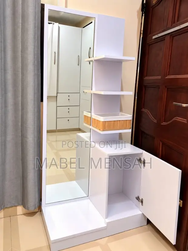 Dressing Mirror with Cabinet - 1