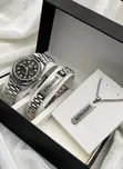 Customised Jewellery Set for Him - Watch, Bracelet & Necklace - 4
