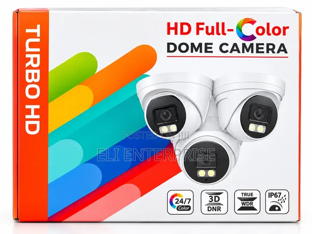 Hikvision Turbo HD Full-Color Dome Camera - 1