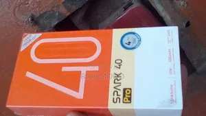 New Tecno Spark 40 Pro 256GB Black