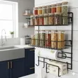 2 Tier Wall Mounted Organizer with Roll Holder - 5