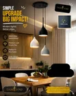 Balun Cape 3-in-1 Pendant Light - 1