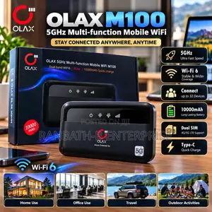 Olax M100 Mobile WiFi Mifi with Type-C Quick Charging